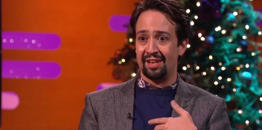 Lin-Manuel en el Graham Norton Show. (horizontal-x3)