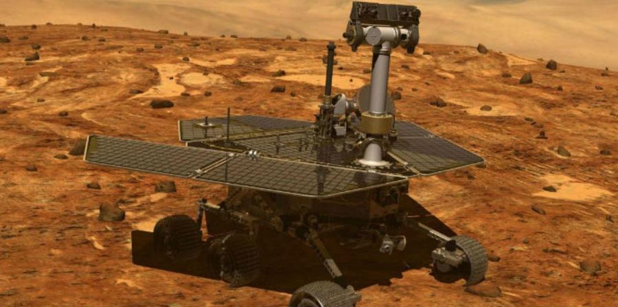 El polvo ya bajó en Marte y el rover aún no logra despertar para continuar con sus investigaciones (horizontal-x3)