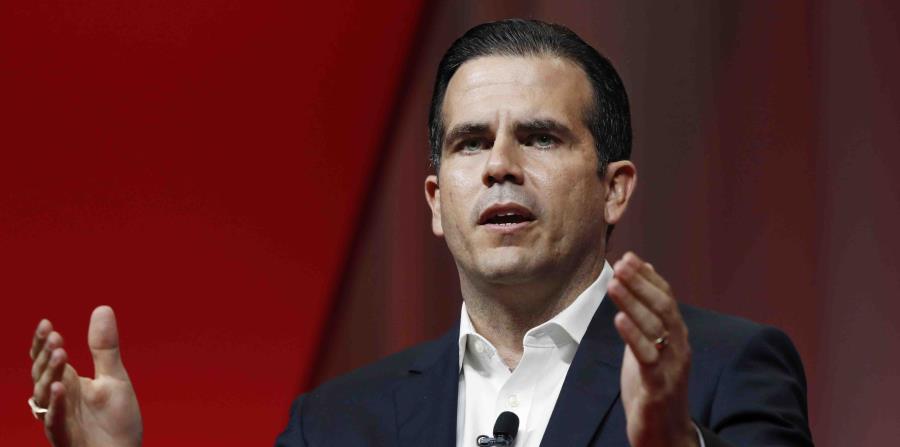 Ricardo Rossello habla de inversiones y negocios es Puerto Rico en el SelectUSA Summit. (AP) (horizontal-x3)