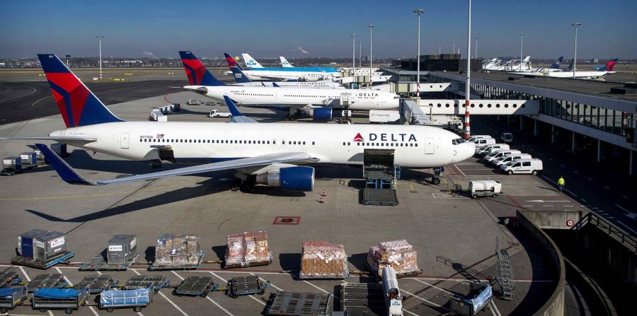 El vuelo de Delta fue retrasado. (EFE) (horizontal-x3)