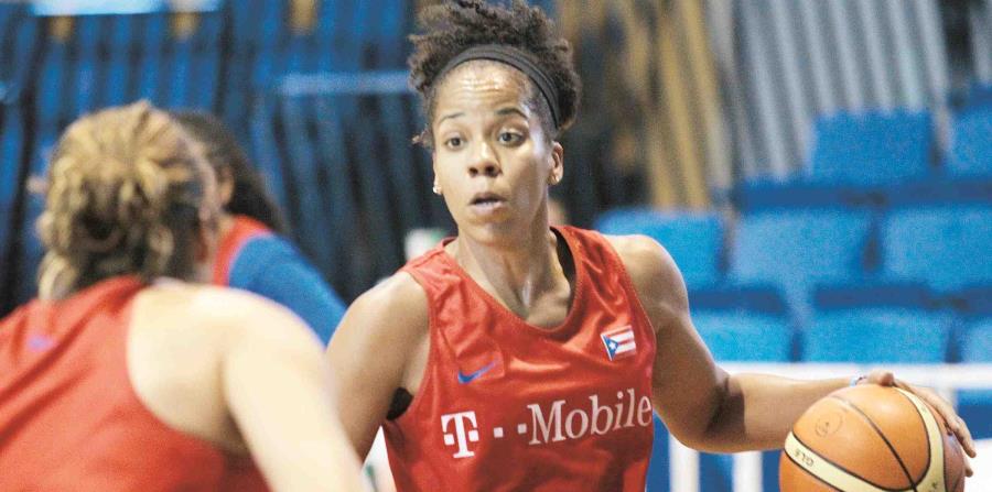 En la foto, Mari Plácido, integrante de la selección puertorriqueña de baloncesto. (GFR Media) (horizontal-x3)