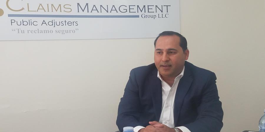 Para José Jaime Negrón, presidente de Claims Management Group, muchas de las reclamaciones cerradas sin paga pudieron haber recibido paga de haber contado con un ajustador público. (horizontal-x3)
