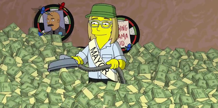 Los Simpsons difundió el corto a través de su cuenta oficial de Twitter. (horizontal-x3)