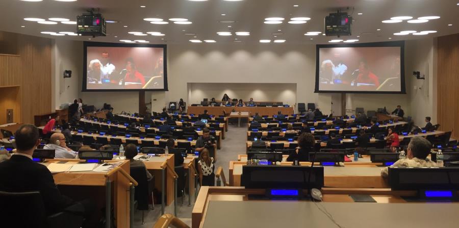 Imagen de la Asamblea del Comité de Descolonización de la ONU cuando se reunió ayer para atender el caso de Puerto Rico. (horizontal-x3)