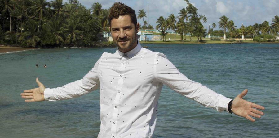 David Bisbal en una de sus visitas a Puerto Rico en el 2016. (GFR Media) (horizontal-x3)