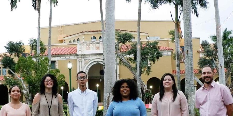 El grupo de estudiantes del Recinto de Río Piedras de la Universidad de Puerto Rico. (Suministrada) (horizontal-x3)