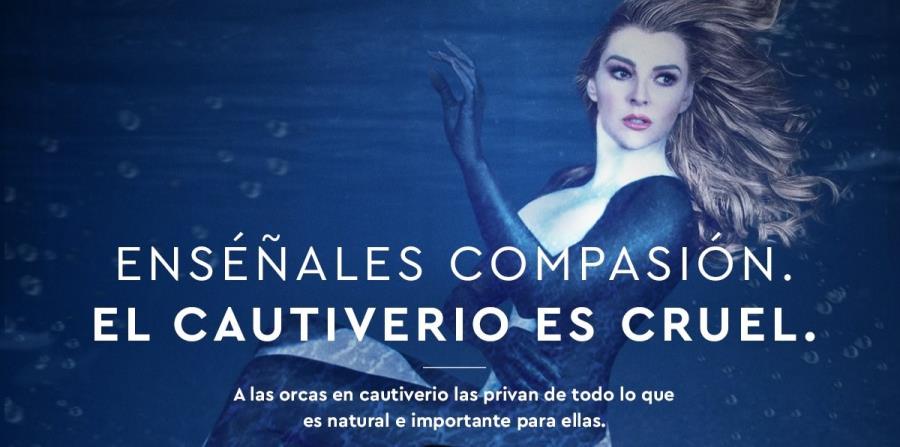 Afiche de la campaña de PETA Latino. (horizontal-x3)