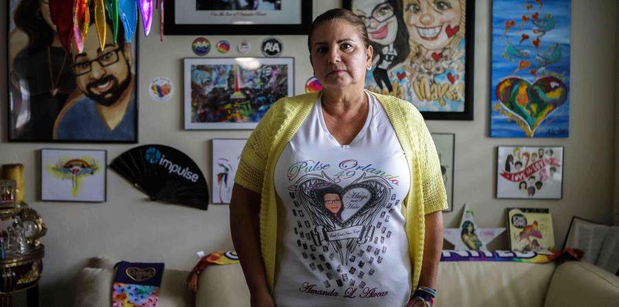 Mayra Alvera, madre de una de las víctimas de la masacre de Pulse. (horizontal-x3)