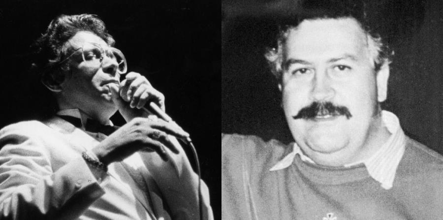 Héctor Lavoe cantó para una fiesta del notorio capo colombiano Pablo Escobar en 1981. (horizontal-x3)