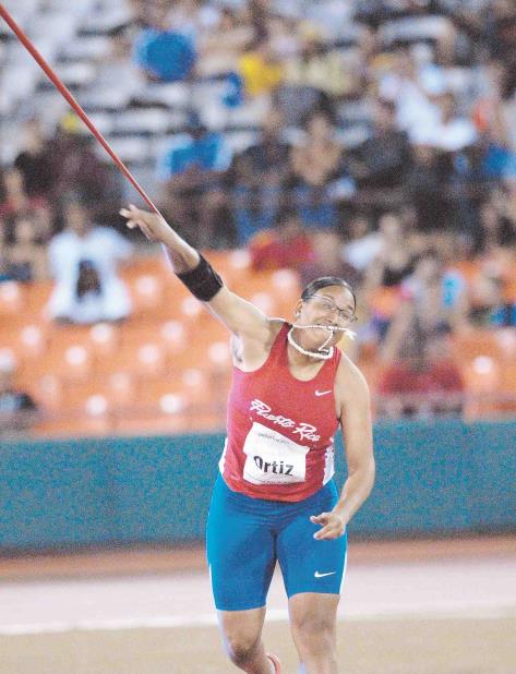 Coralys Ortiz ganó la medalla de plata en los XXIII Juegos Centroamericanos y del Caribe en Barranquilla, Colombia. (GFR Media) (vertical-x1)
