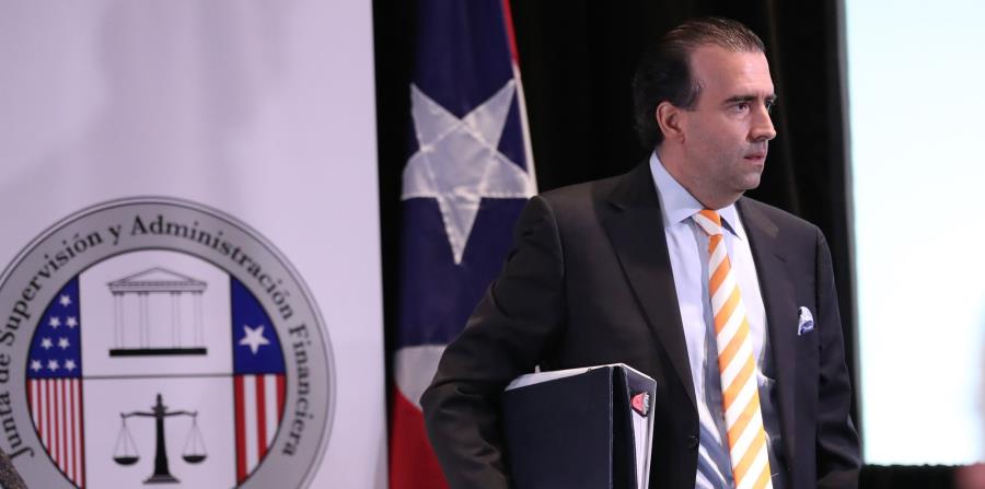 El presidente de la Junta de Supervisión Fiscal, José Carrión (horizontal-x3)