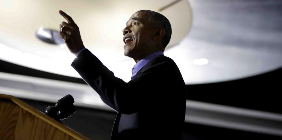 Obama hace campaña por primera vez desde que salió de la Casa Blanca (horizontal-x3)