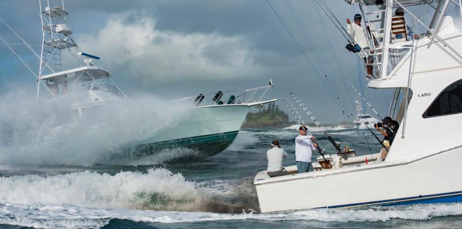 De las 42 lanchas que están registradas en el torneo, un total de 21 soltaron pesca en la jornada de hoy, miércoles. (Suministrada) (horizontal-x3)