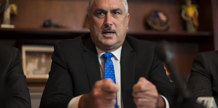 El proyecto sustitutivo del Senado 822 dispone que se le asigne $1 millón a cada uno de los 78 municipios. En la foto Thomas Rivera Schatz, presidente del Senado. (horizontal-x3)