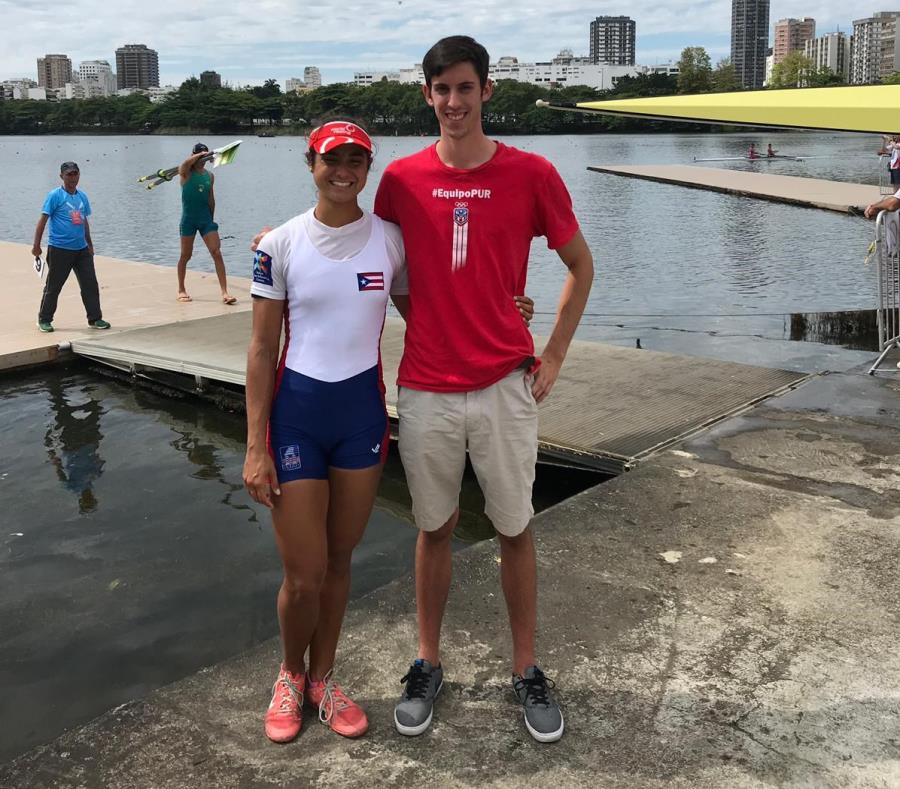 Verónica Toro y Joseph William Purman posan tras conseguir los espacios. (Suministrada) (semisquare-x3)