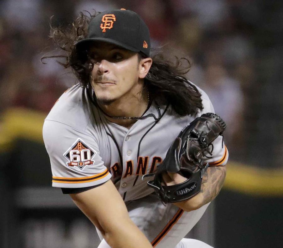 Dereck Rodríguez en acción contra los Diamondbacks. (AP) (semisquare-x3)