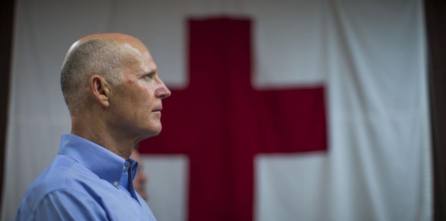 Las elecciones de medio término son en noviembre próximo. En la foto está el gobernador Rick Scott. (horizontal-x3)