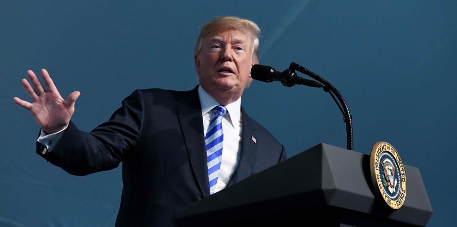 El presidente de Estados Unidos, Donald Trump (horizontal-x3)