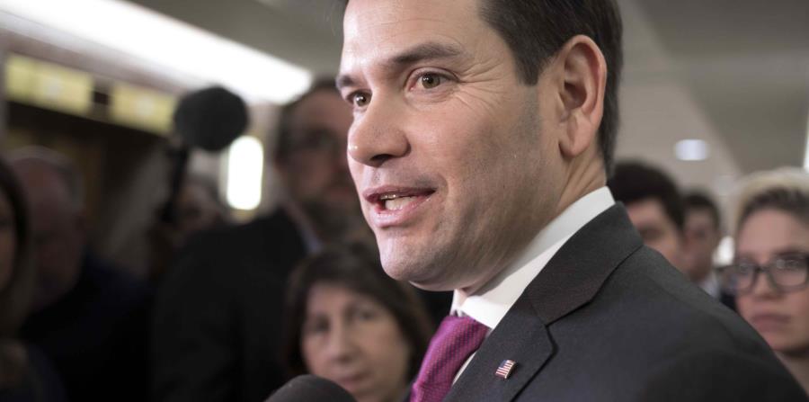 El senador federal, Marco Rubio (horizontal-x3)