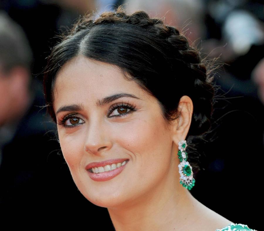 Salma Hayek reiteró su admiración por la pintora Frida Kahlo (semisquare-x3)