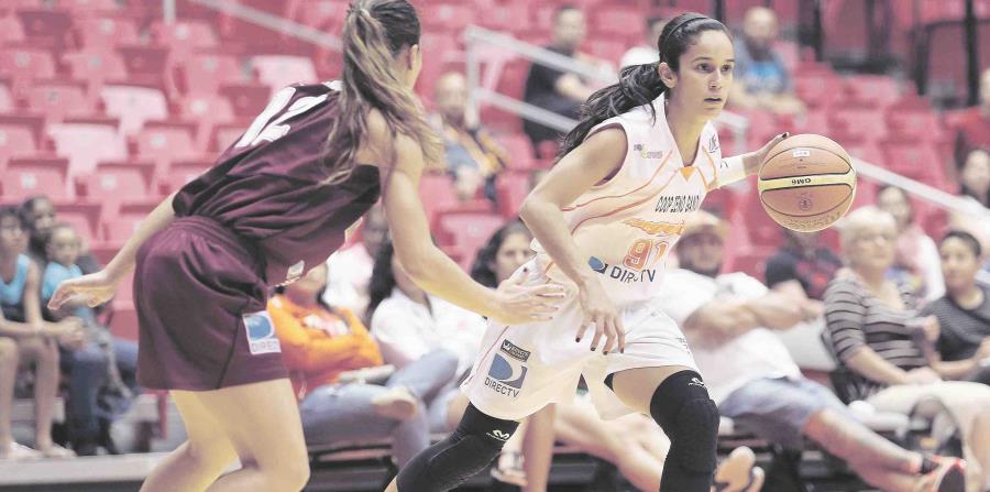 Michelle González fue la mejor anotadora por las Cangrejeras ante Carolina. (GFR Media) (horizontal-x3)
