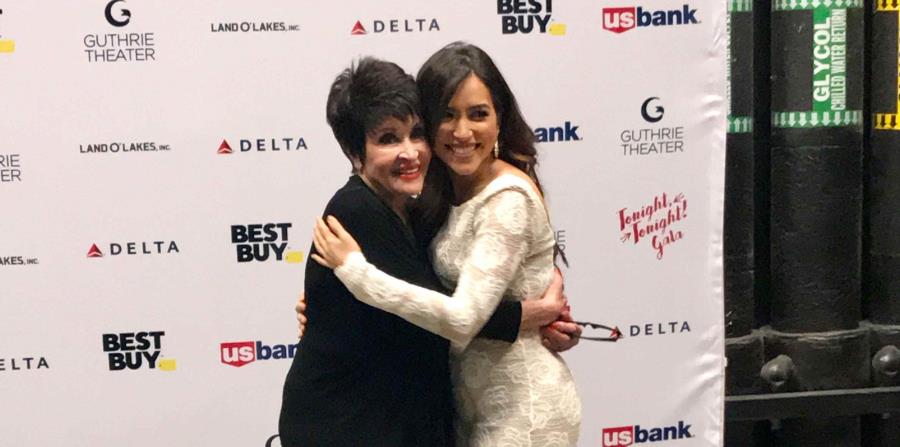 La artista Chita Rivera junto a la boricua Ana Isabelle (horizontal-x3)