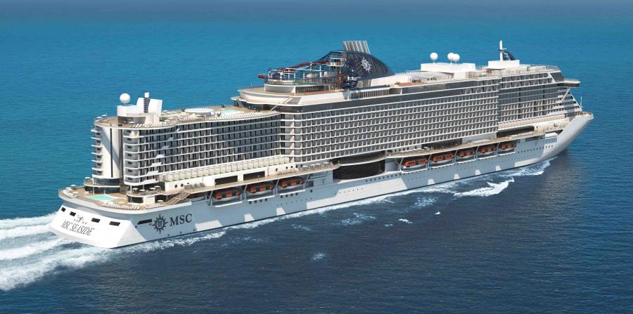 El MSC Seaside abandonó la escena ayer a las 3:00 p.m. (horizontal-x3)