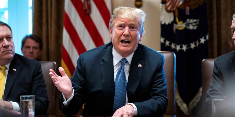 Trump canceló hace unas semanas la exención de la UE a los aranceles el 25 % para el acero y del 10 % al aluminio. (EFE) (horizontal-x3)