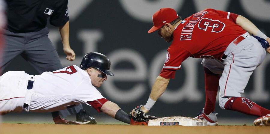 Christian Vázquez estaba promediando .213 con tres jonrones y 14 remolcadas. (AP) (horizontal-x3)
