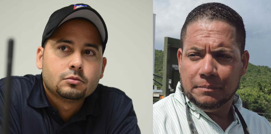 Los alcaldes de Villalba y Culebra, Luis Javier Hernández (izq.) y William Solís Bermúdez (der.). (Fotomontaje / GFR Media) (horizontal-x3)