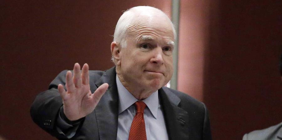 Las emotivas últimas palabras del senador John McCain  El 