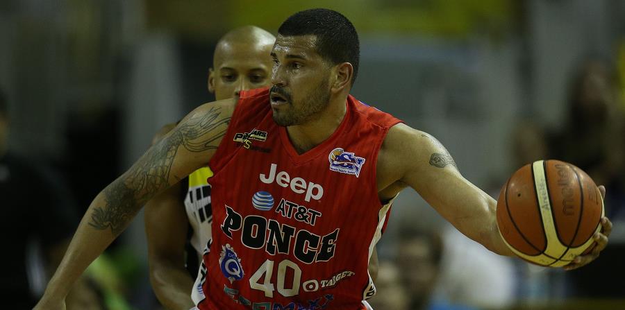 Ángel Daniel Vassallo y los Leones de Ponce entraron al receso con una cadena de seis derrotas consecutivas. (GFR Media) (horizontal-x3)