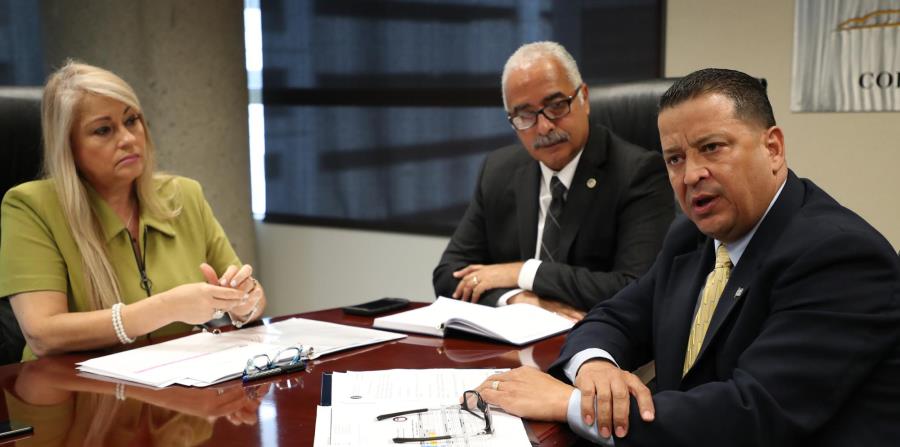 Vázquez Garced, Maldonado y Escalera tuvieron ayer un encuentro con la prensa (horizontal-x3)