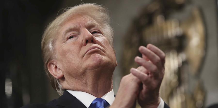 El discurso de 80 minutos de Trump discurrió por un territorio conocido para un presidente con tendencia al drama (horizontal-x3)