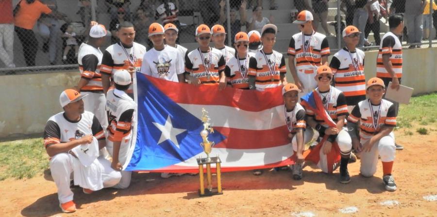 Guayama, como campeón de Puerto Rico junto a al equipo de Sabana Grande como sede, estarán representando a la isla del 13 al 21 de julio en el Campeonato del Caribe que se estará celebrando en Sabana Grande. (Suministrada) (horizontal-x3)