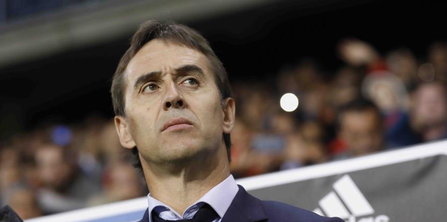 El nuevo dirigente del Real Madrid, Julen Lopetegui (horizontal-x3)