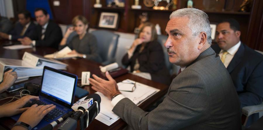 El presidente senatorial señaló que las expresiones de Trump, más que un ataque a que Puerto Rico se convierta en un estado, fueron unas críticas directas a la labor de la alcaldesa de San Juan, Carmen Yulín Cruz. (horizontal-x3)