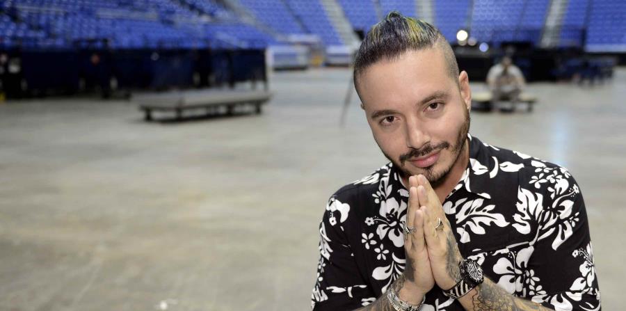 El reguetonero colombiano J Balvin (horizontal-x3)