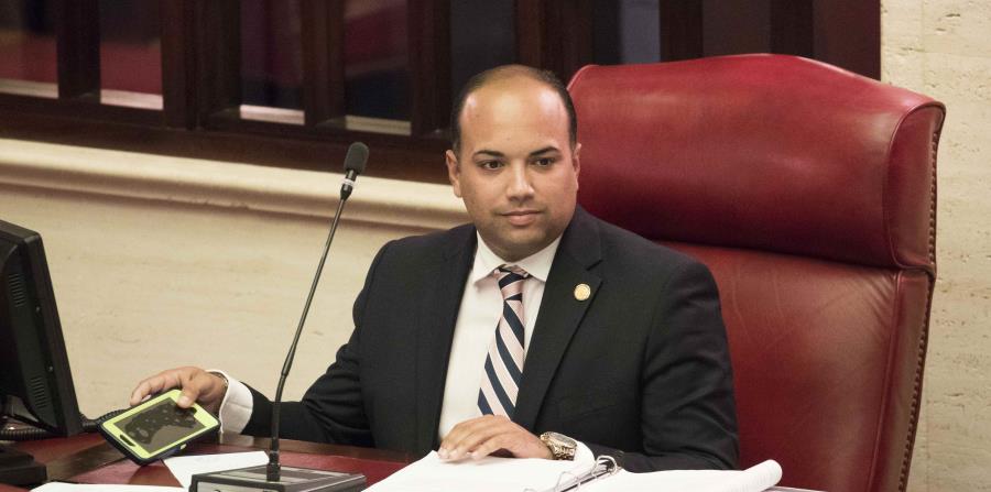 El senador Miguel Laureano (horizontal-x3)