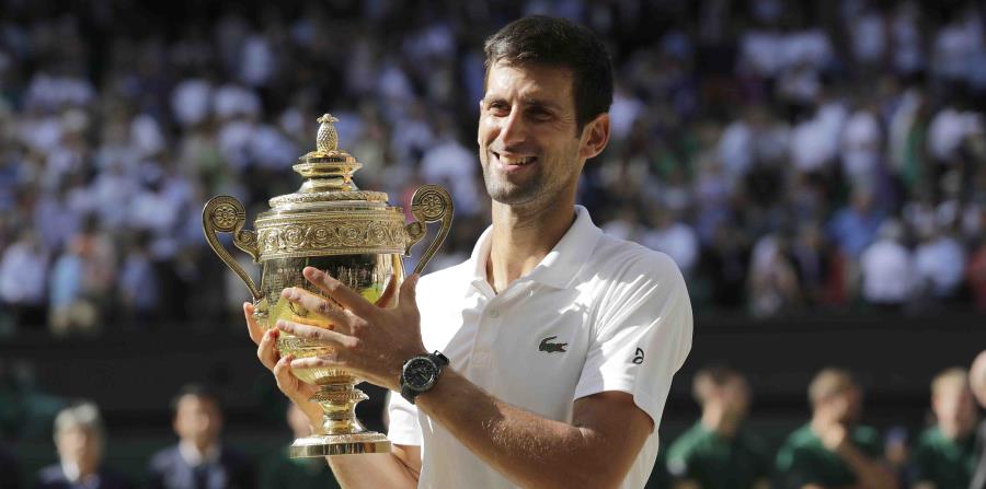 En el 21er sitio del ránking, Djokovic es el jugador con menor posición allí en ganar Wimbledon desde que Goran Ivanisevic lo logró en 2001. (horizontal-x3)