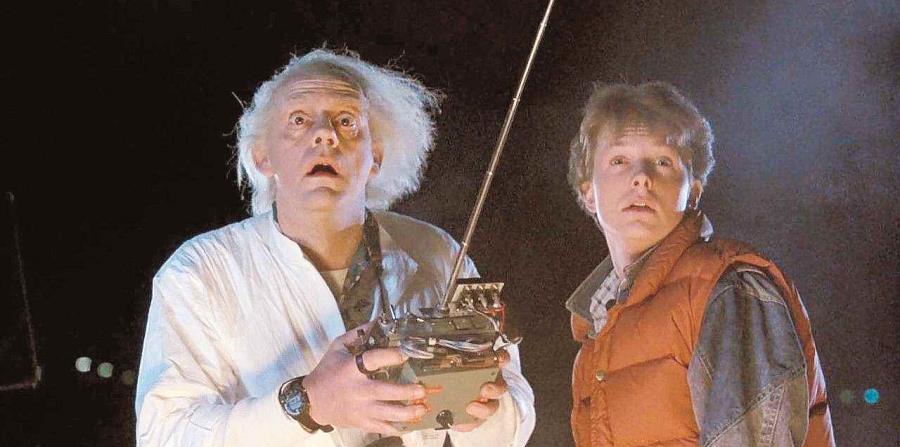 Una de las escenas de la película Back to the Future. (horizontal-x3)