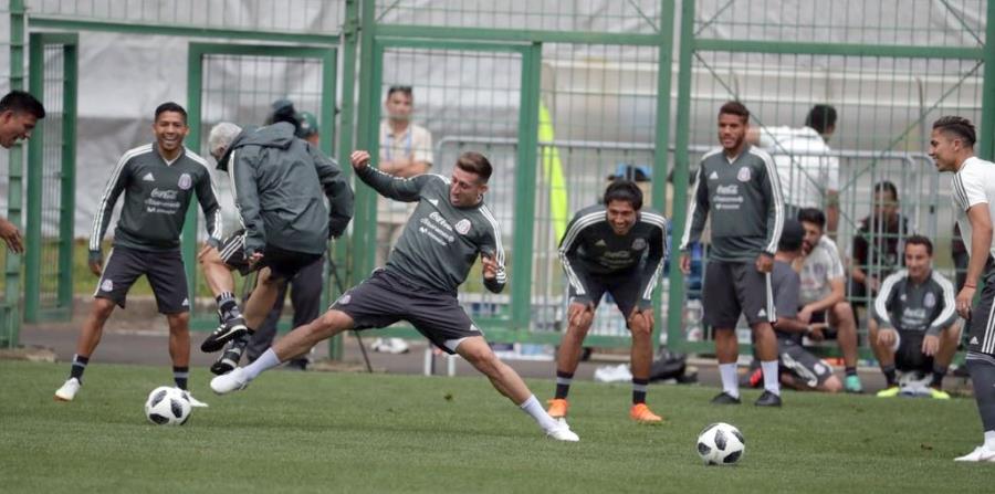 La selección mexicana de fútbol realiza su entrenamiento matutino. (El Universal / GDA) (horizontal-x3)