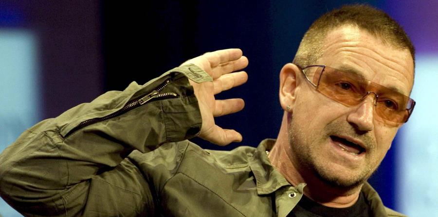 El líder de la banda U2 fundó