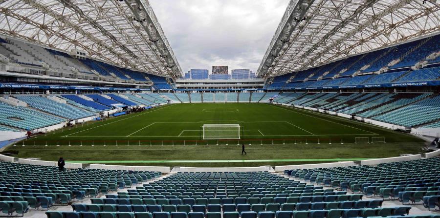 Vista general del Estadio Olímpico de Sochi, Rusia (horizontal-x3)