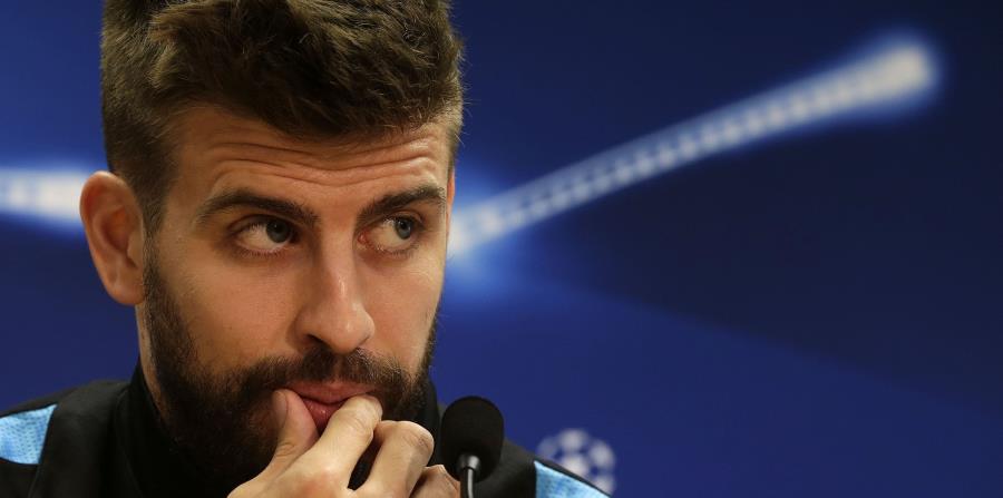 Gerard Piqué tuvo participar de la prueba de dopaje. (horizontal-x3)