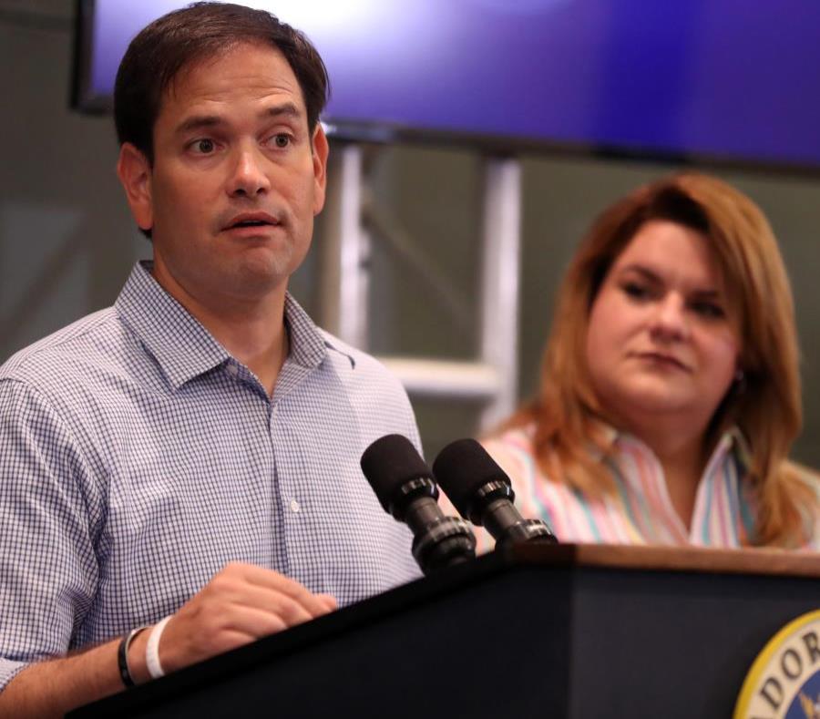 Republican Senator Marco Rubio and Resident Commissioner Jenniffer González. (semisquare-x3)
