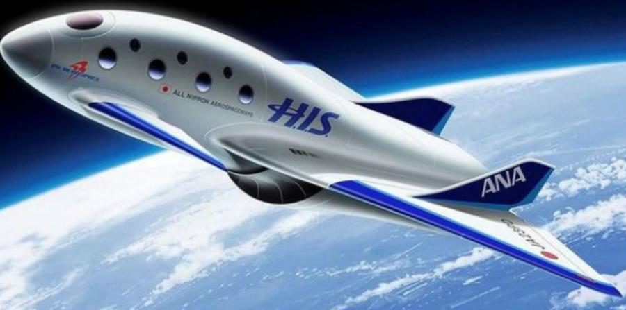 Desarrollan en Japón una nave espacial para lanzar vuelos comerciales (horizontal-x3)