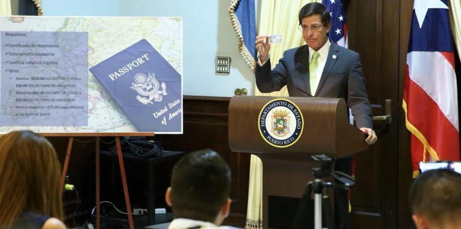 El secretario de Estados, Luis Rivera Marín, ofreció los detalles del documento de identificación. (Suministrada) (horizontal-x3)