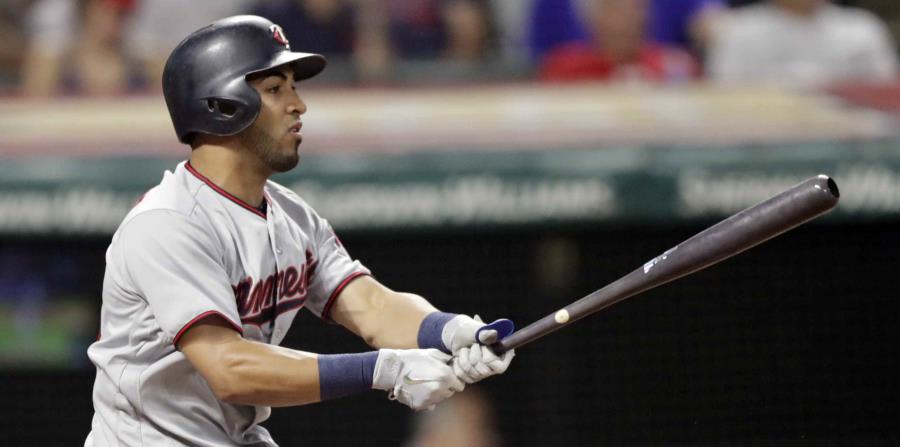 Eddie Rosario acumula 22 jonrones esta temporada con Minnesota. (AP) (horizontal-x3)