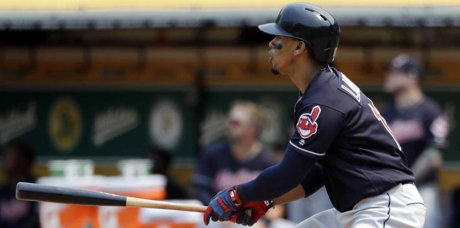 Lindor, que el día antes había bateador tres hits, tiene 23 jonrones y 55 carreras remolcadas. (horizontal-x3)